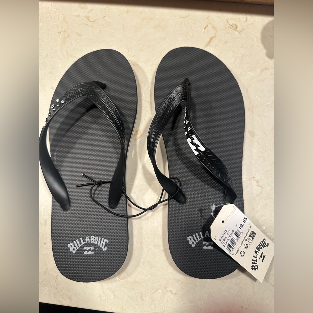 Billabong Black Flip Flops